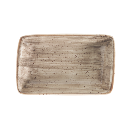 Bonna Porselen Terrain Moove Dik Kayık Tabak 15*9 cm