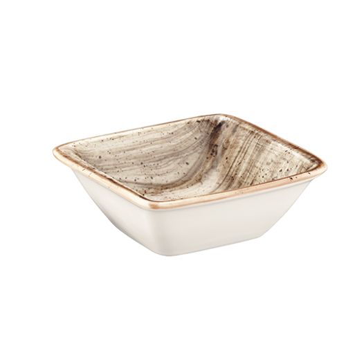 Bonna Porselen Terrain Moove Çukur Tabak 19*17 cm