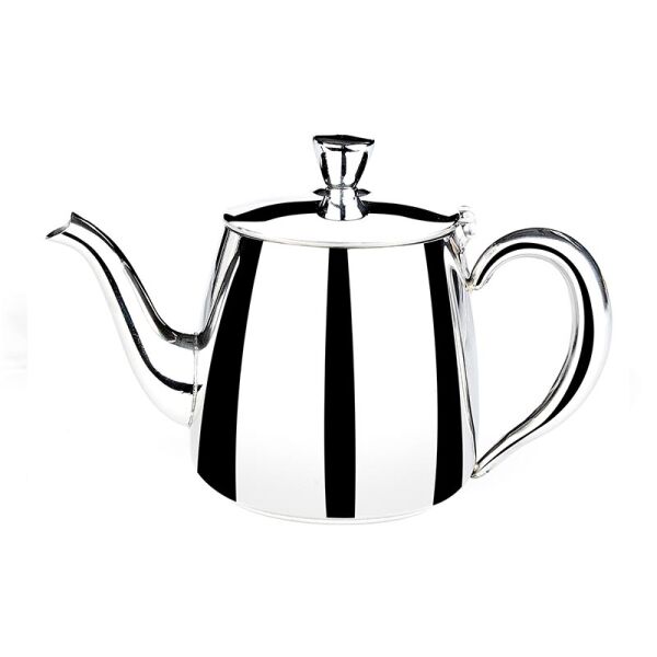 Biradlı Çelik Çay ve Kahve Potu, 550 ml