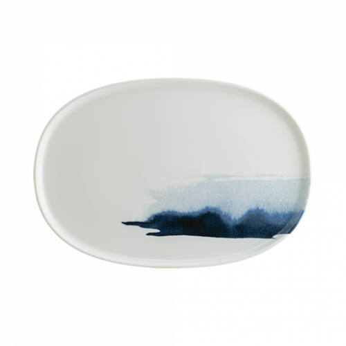 Bonna Porselen Mavi Dalga Hygge 34 cm Oval Servis
