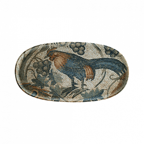 Bonna Porselen Mezopotamya Tavuk Hygge 30cm Oval Servis
