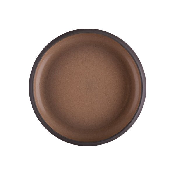 Taupe Celesta Çukur Tabak 22 cm 1200 cc *6