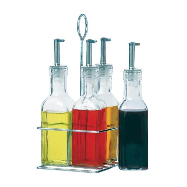 Biradlı Yağlık ve Sirkelik Takımı, 4 Parça, 130 cc
