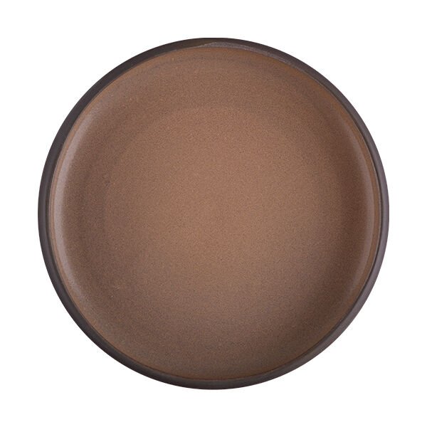 Taupe Celesta Düz Tabak 27 cm *6