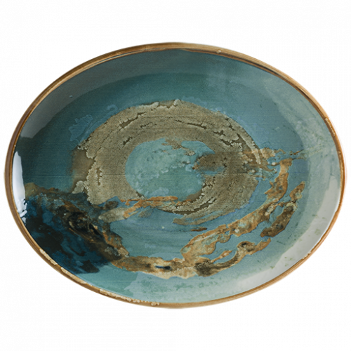 Bonna Porselen Futura Moove Oval Tabak 31*24 cm