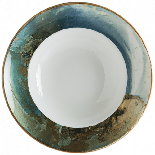 Bonna Porselen Futura Mid White Gourmet Çukur Tabak 27 cm 400 cc