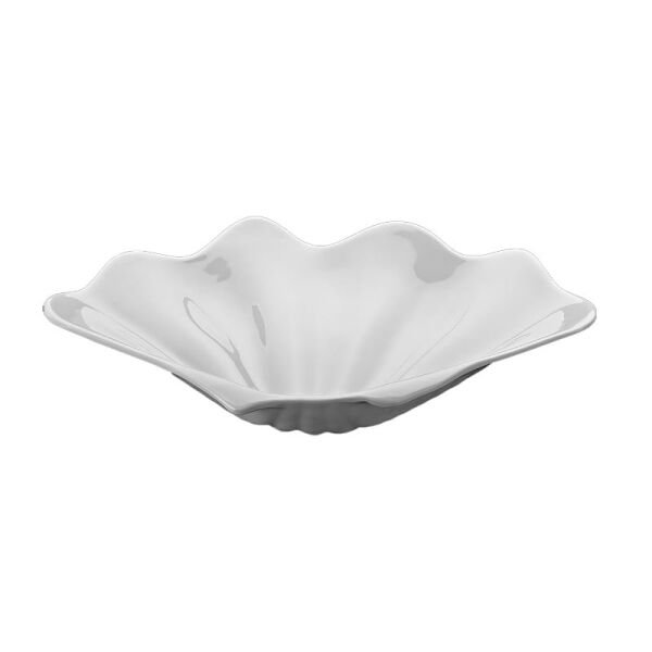 Biradlı Oval Sunum Tabağı, Melamin, 37x22x6 cm