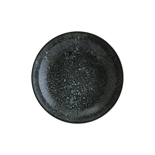 Bonna Porselen Cosmos Black Bloom Çukur Tabak 25 cm 1300 cc