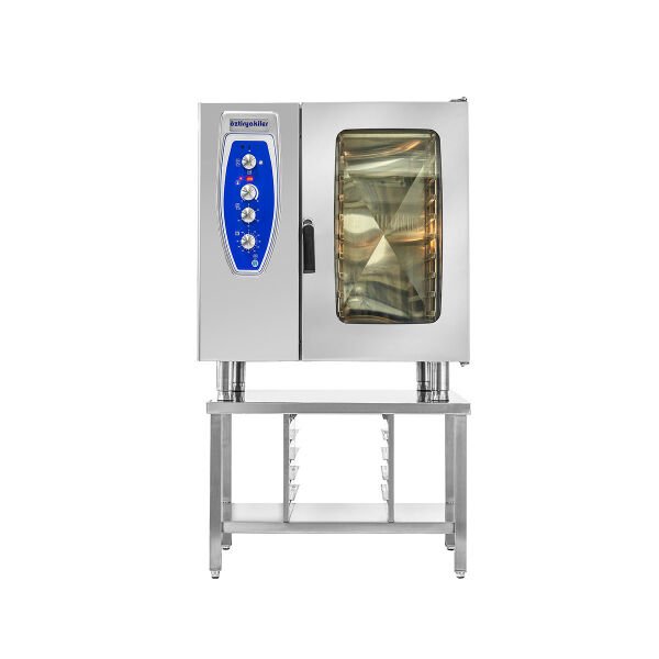 Konveksiyonlu Fırın Elektrikli 10xGN1/1 Kızaklı