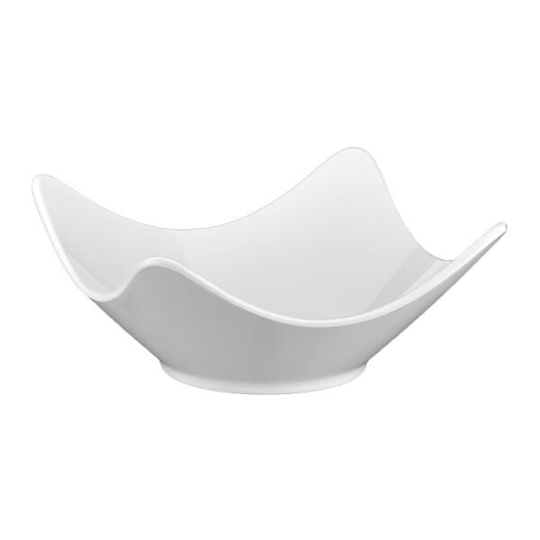 Biradlı Oval Sunum Kasesi, Melamin, 21x21x9 cm