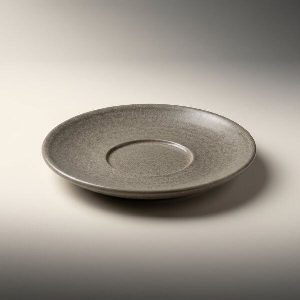 Bonna Hornfels Ripple Kahve Fincan Tabağı 18 cm