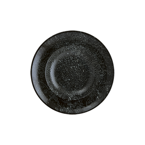 Bonna Porselen Cosmos Black Gourmet Çukur Tabak 27 cm 400 cc