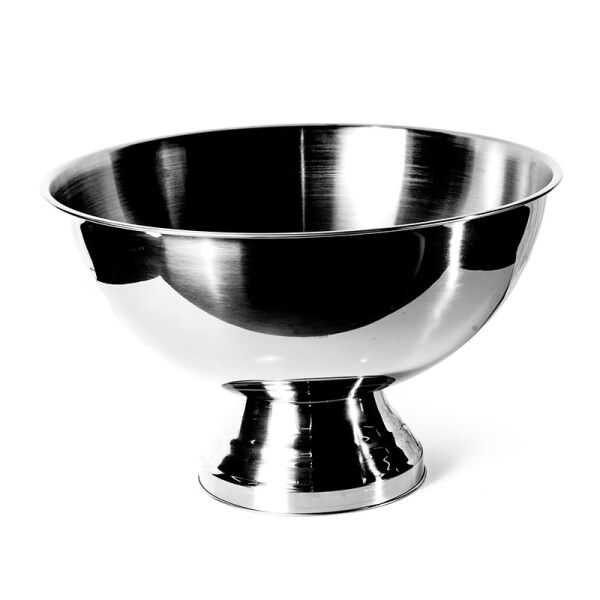 Biradlı Çelik Punch Kasesi, 18/10 Cr-Ni, 39x25 cm