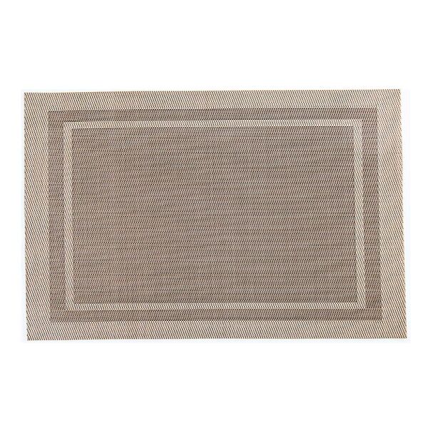 Biradlı PVC Amerikan Servis, 30x45 cm, Kahverengi