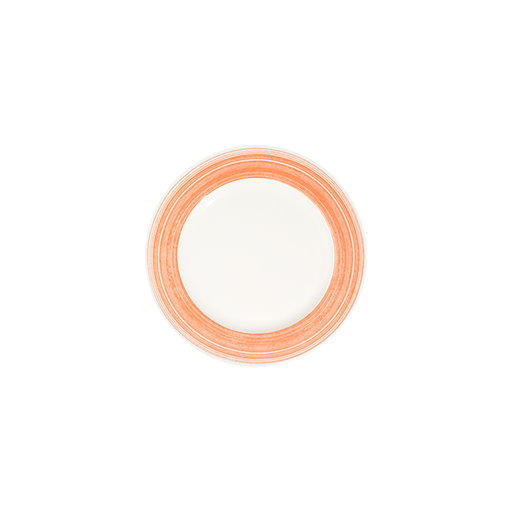 Fresh Orange Frame Düz Tabak 23 cm