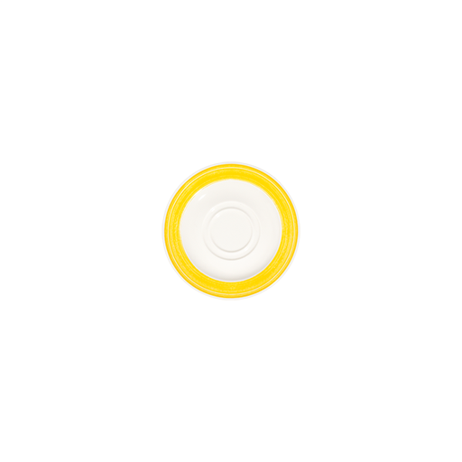 Fresh Yellow Frame Fincan Tabağı 16 cm