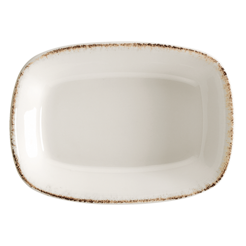 Bonna Porselen Retro Gourmet Dikdörtgen Kayık 12*8.5 cm