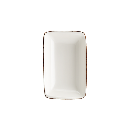Bonna Porselen Retro Moove Dik Kayık Tabak 15*9 cm