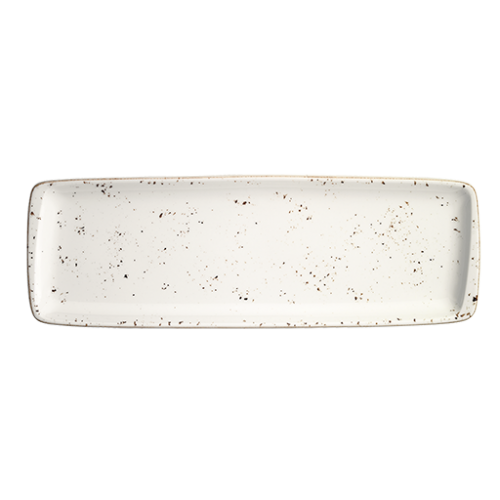 Bonna Porselen Grain Moove Dikdörtgen Tabak 48*16 cm
