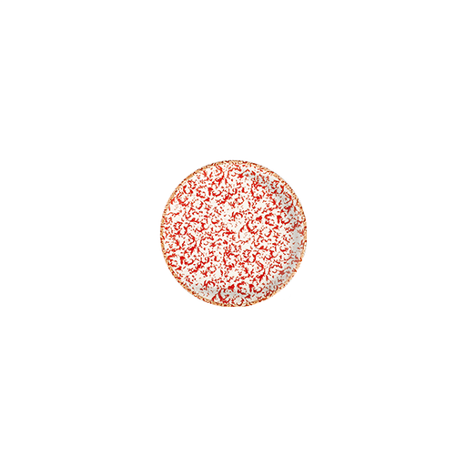Venecia Maroon Lona Düz Tabak 17 cm