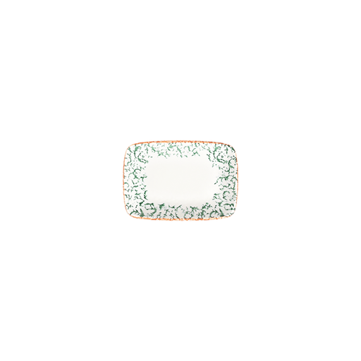Venecia Green W Quadro Dikdörtgen Kayık 18 cm (17 *12)
