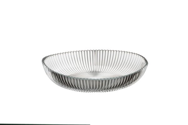 Cam Çukur Tabak Aria CLEAR 25cm