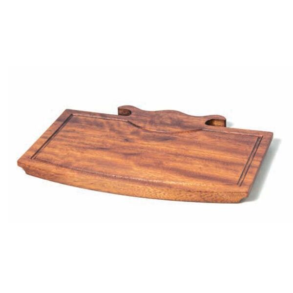 Biradlı İreko Steak Sunum Tahtası, 37.5x27x2 cm