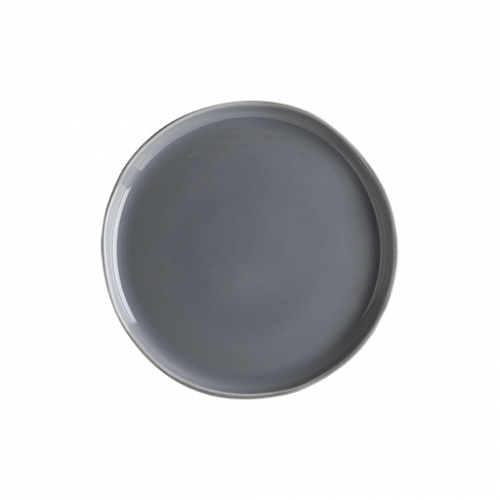 Bonna Porselen Gris Cras Düz Tabak 21 cm