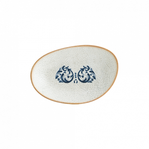 Bonna Porselen Viento Vago Oval Kayık Tabak 15*8.5 cm