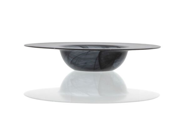 Arda Cam Makarna Tabağı ALABASTER BLACK 30 cm