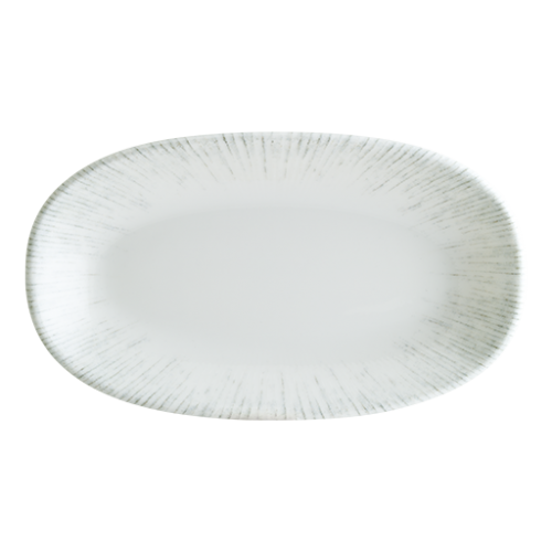 Bonna Porselen Iris Gourmet Oval Kayık Tabak 19*11 cm