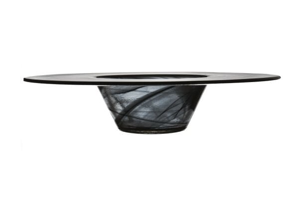 Arda Cam Makarna Tabağı Gusto BLACK 28 cm
