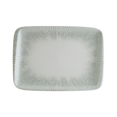 Bonna Porselen Iris Moove Dikdörtgen Tabak 23*16 cm