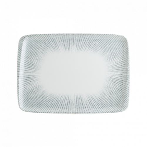 Bonna Porselen Iris Moove Dikdörtgen Tabak 34 cm