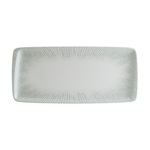 Bonna Porselen Iris Moove Dikdörtgen Tabak 34*16 cm