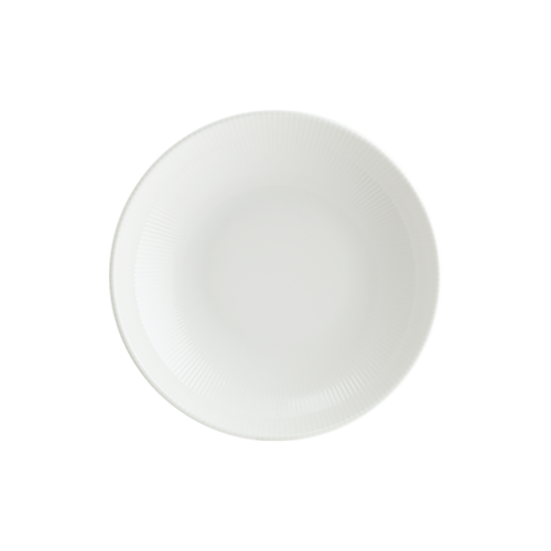 Bonna Porselen Iris White Bloom Çukur Tabak 25 cm 1300 cc