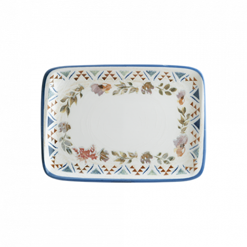 Bonna Porselen Spring Moove Dikdörtgen Tabak 23*16 cm