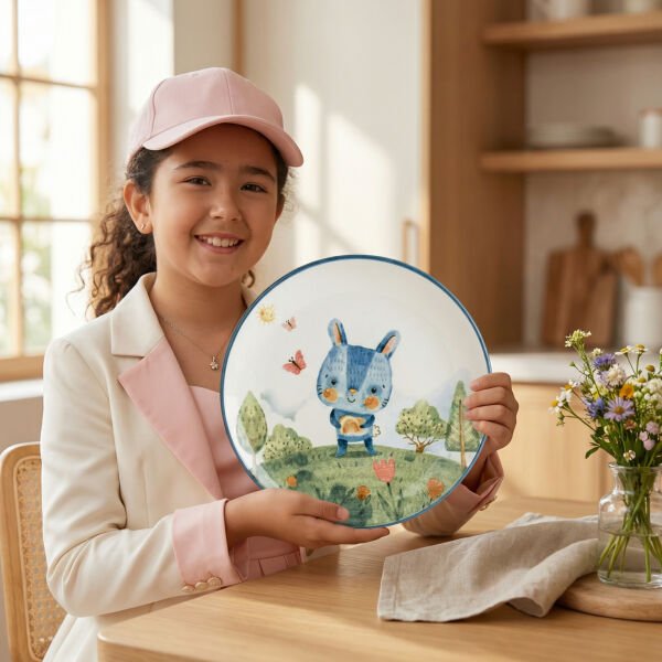 Minimeals Gourmet Düz Tabak 25 cm