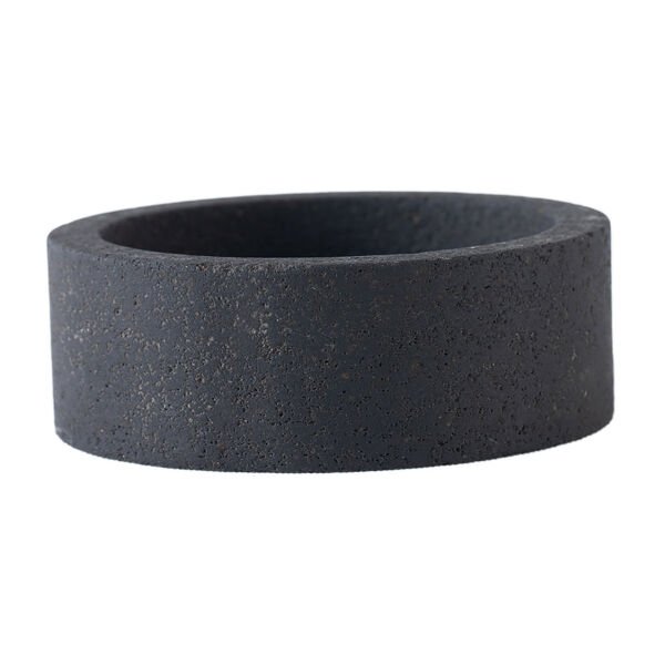 Silindir Sosluk Bazalt Q:9 Cm H:5 Cm