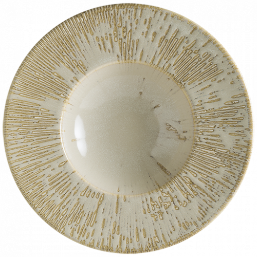 Bonna Porselen Sand Snell Banquet Çukur Tabak 28 cm 400 cc