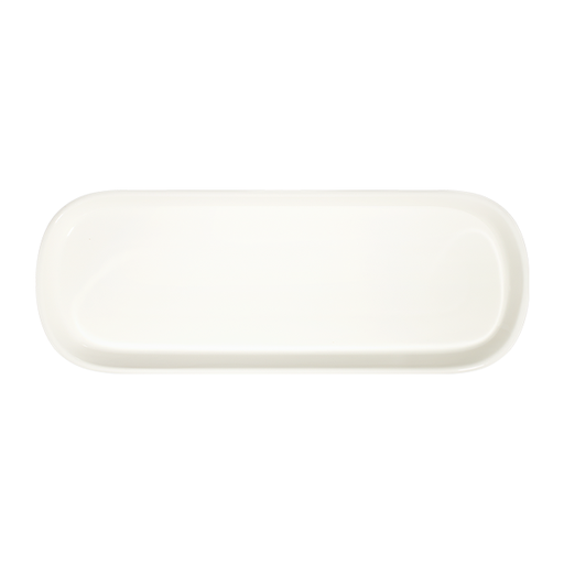 Transparan Mesa Oval Kayık 47 cm