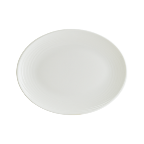 Bonna Porselen Loop Moove Oval Tabak 36*28 cm